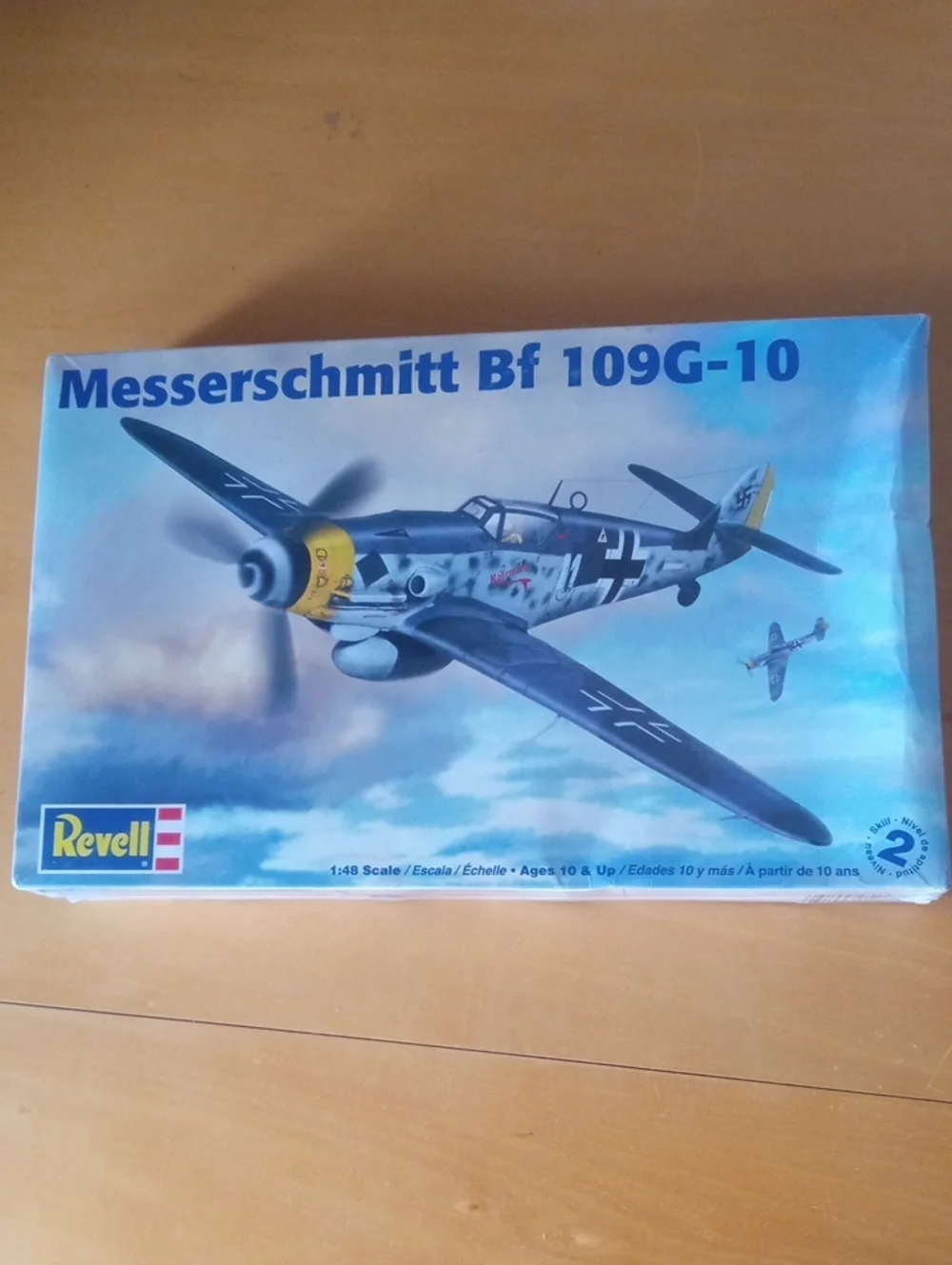 Messerschmitt Bf 109G-10 Model Kit - Blue